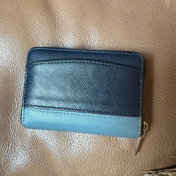 Kate Spade Colorblock Blue Wallet - Picture 2 of 5